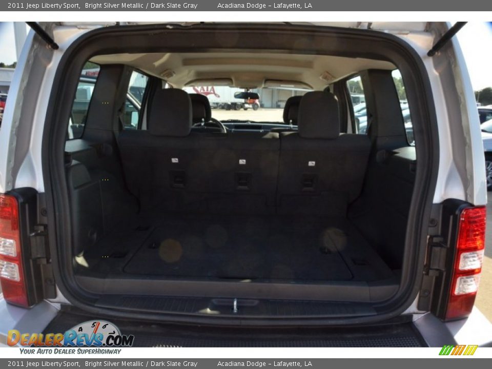 2011 Jeep Liberty Sport Bright Silver Metallic / Dark Slate Gray Photo #16