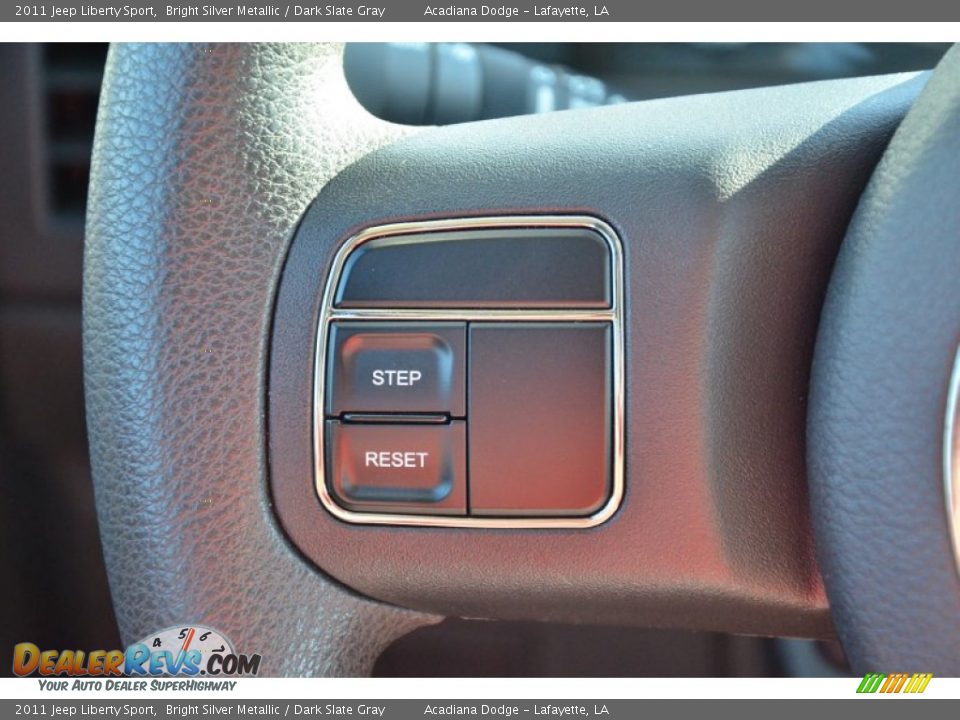 2011 Jeep Liberty Sport Bright Silver Metallic / Dark Slate Gray Photo #19