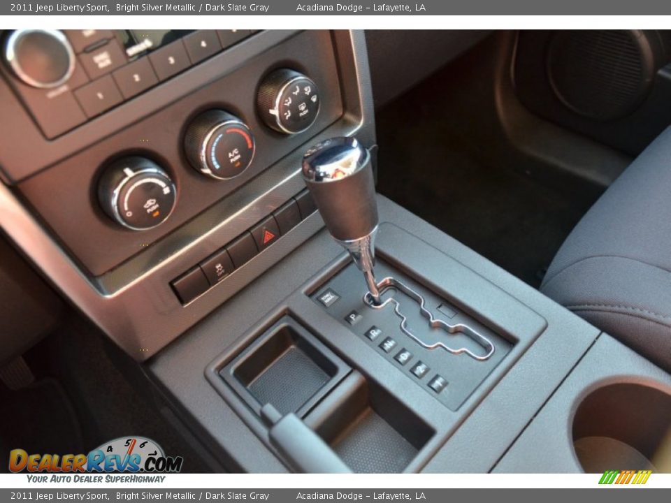 2011 Jeep Liberty Sport Bright Silver Metallic / Dark Slate Gray Photo #23
