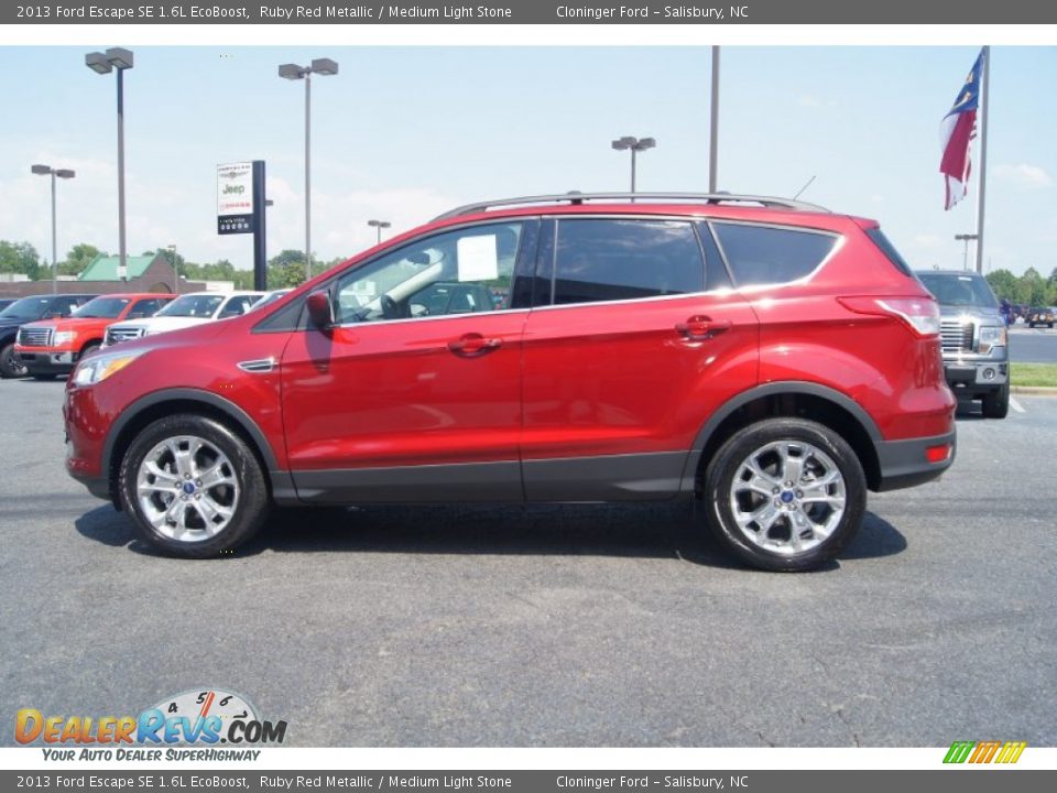 Ruby Red Metallic 2013 Ford Escape SE 1.6L EcoBoost Photo #5