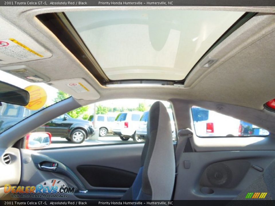 2001 Toyota Celica GT-S Absolutely Red / Black Photo #11