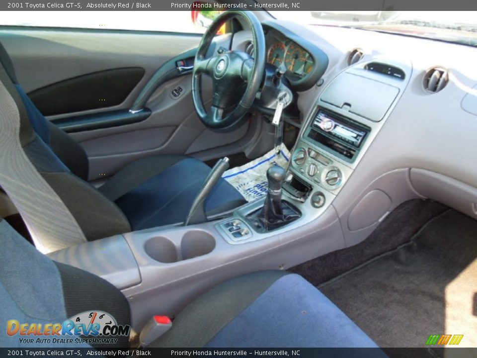 2001 Toyota Celica GT-S Absolutely Red / Black Photo #21