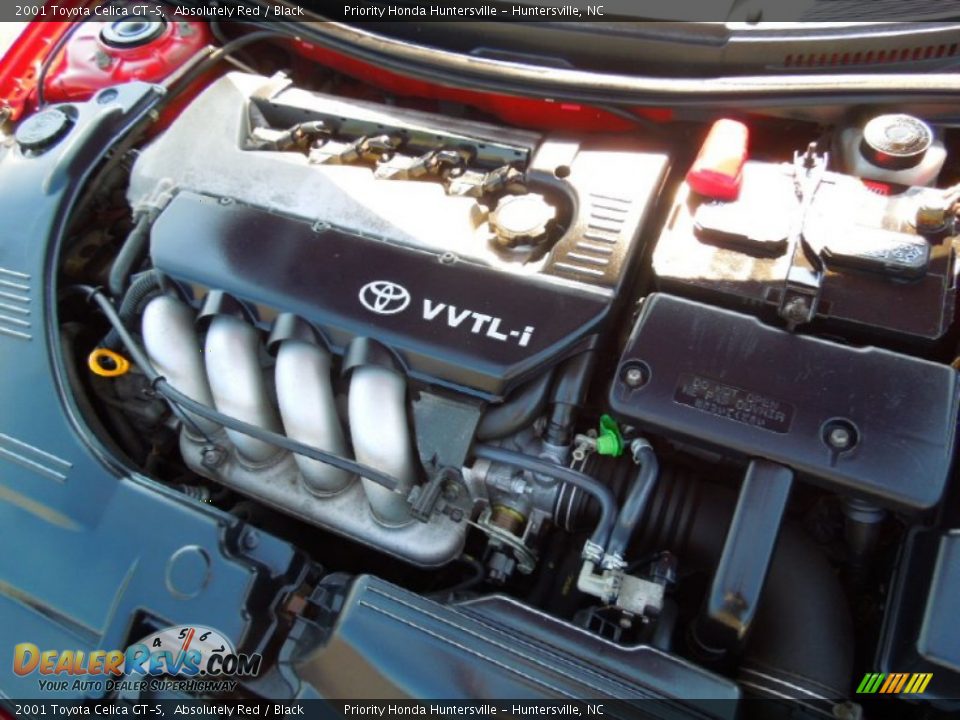 2001 Toyota Celica GT-S 1.8 Liter DOHC 16-Valve VVT -i 4 Cylinder Engine Photo #24