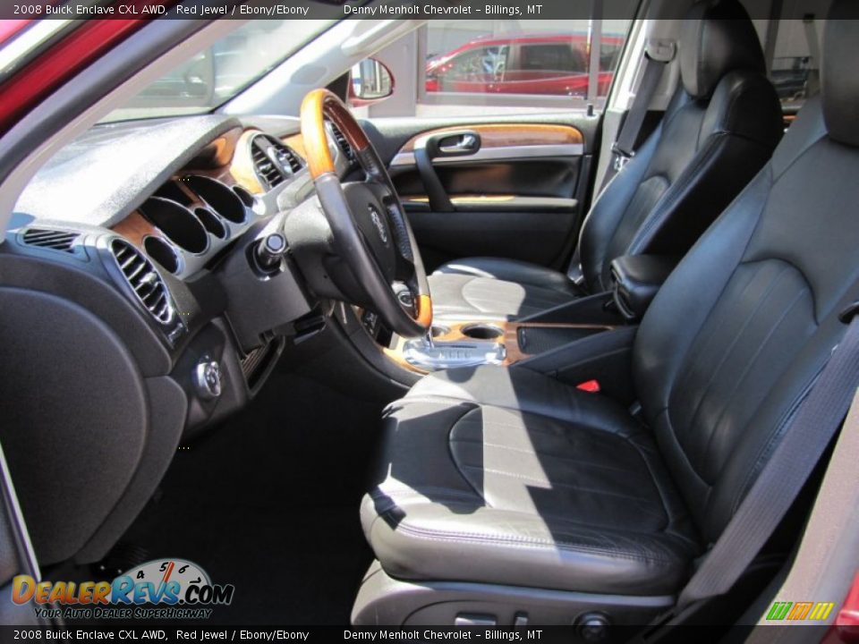 2008 Buick Enclave CXL AWD Red Jewel / Ebony/Ebony Photo #3