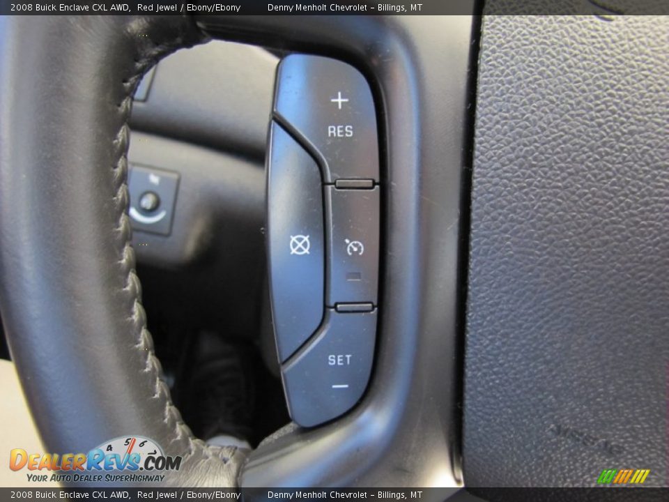 2008 Buick Enclave CXL AWD Red Jewel / Ebony/Ebony Photo #7