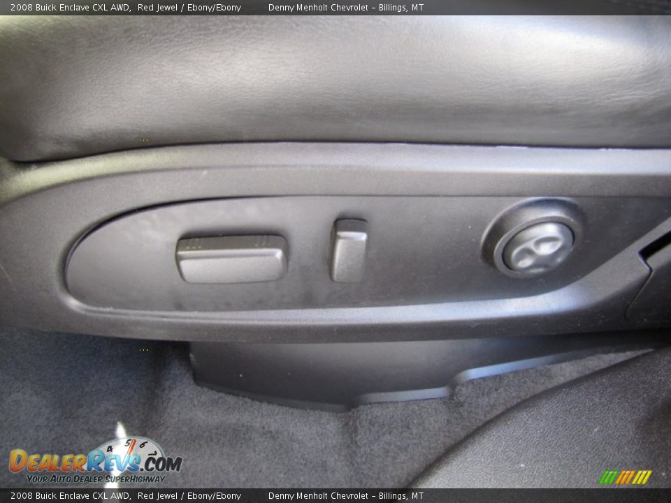 2008 Buick Enclave CXL AWD Red Jewel / Ebony/Ebony Photo #9