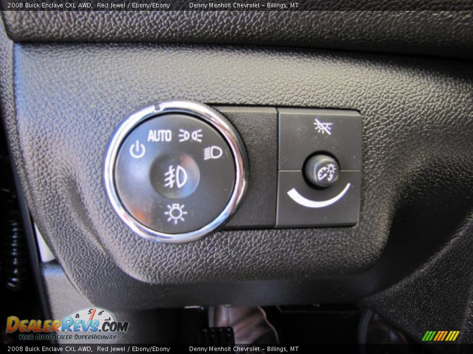 2008 Buick Enclave CXL AWD Red Jewel / Ebony/Ebony Photo #11