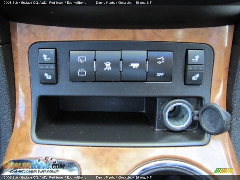 2008 Buick Enclave CXL AWD Red Jewel / Ebony/Ebony Photo #16