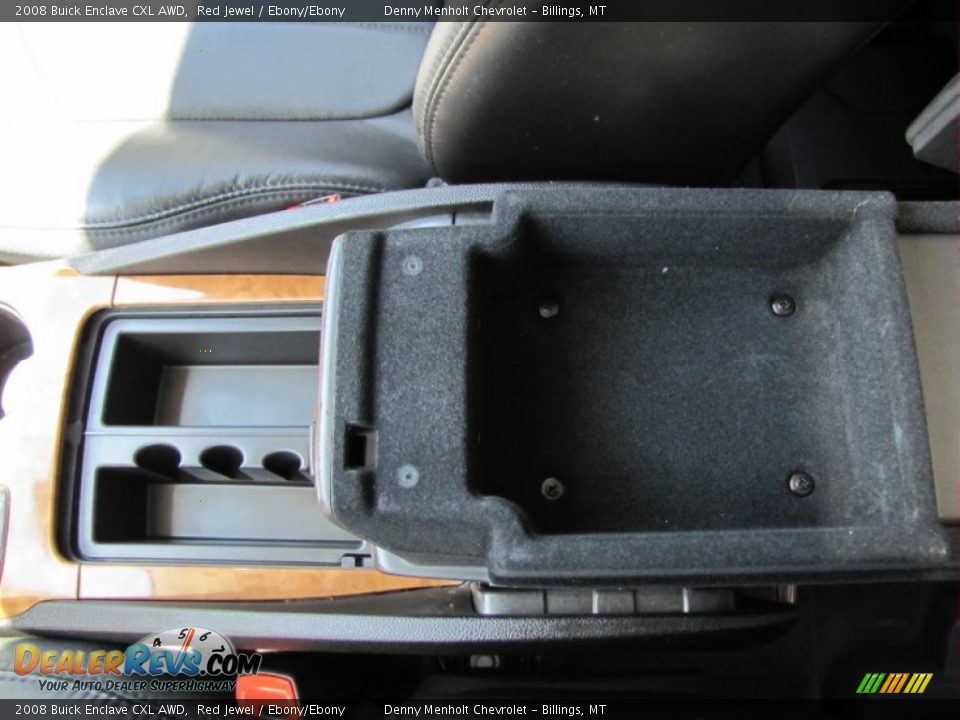 2008 Buick Enclave CXL AWD Red Jewel / Ebony/Ebony Photo #19