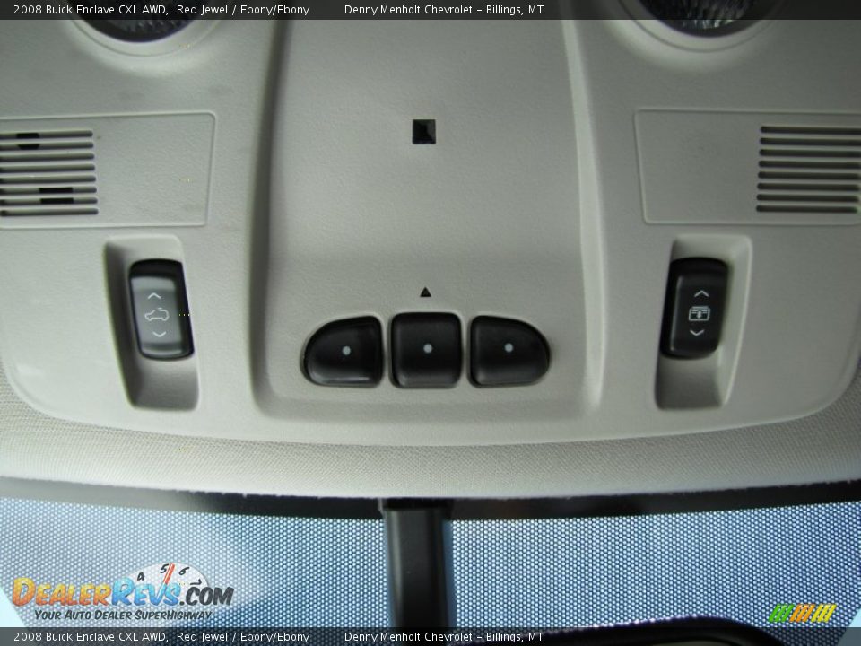 2008 Buick Enclave CXL AWD Red Jewel / Ebony/Ebony Photo #21