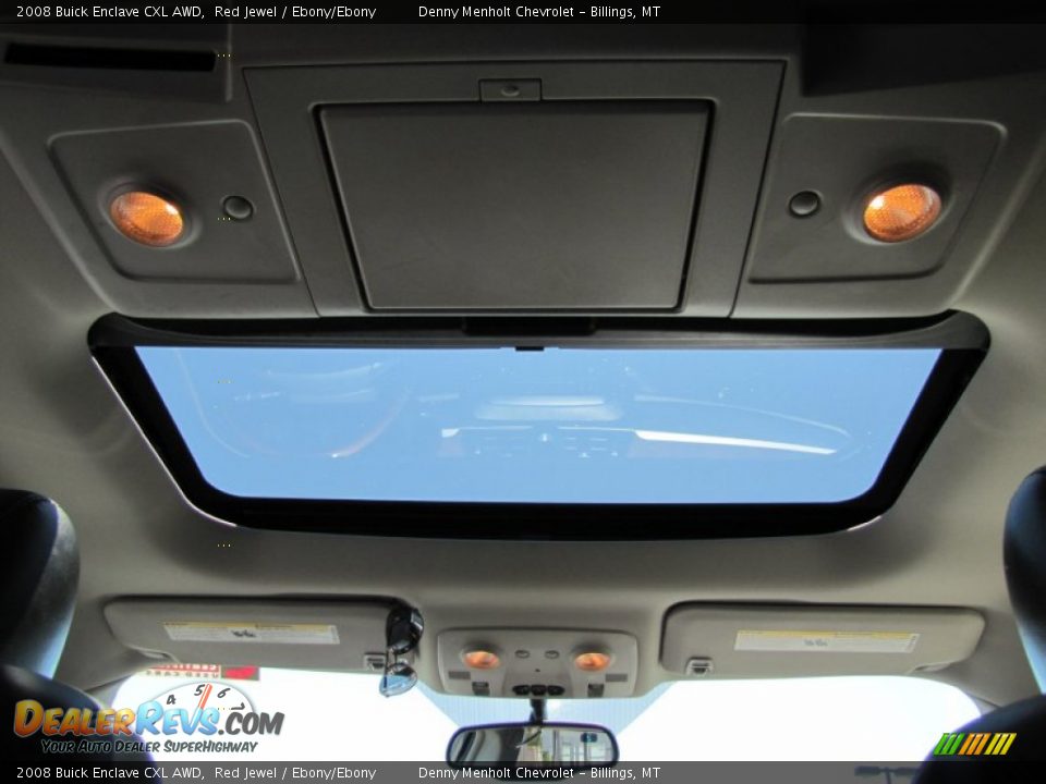 2008 Buick Enclave CXL AWD Red Jewel / Ebony/Ebony Photo #22
