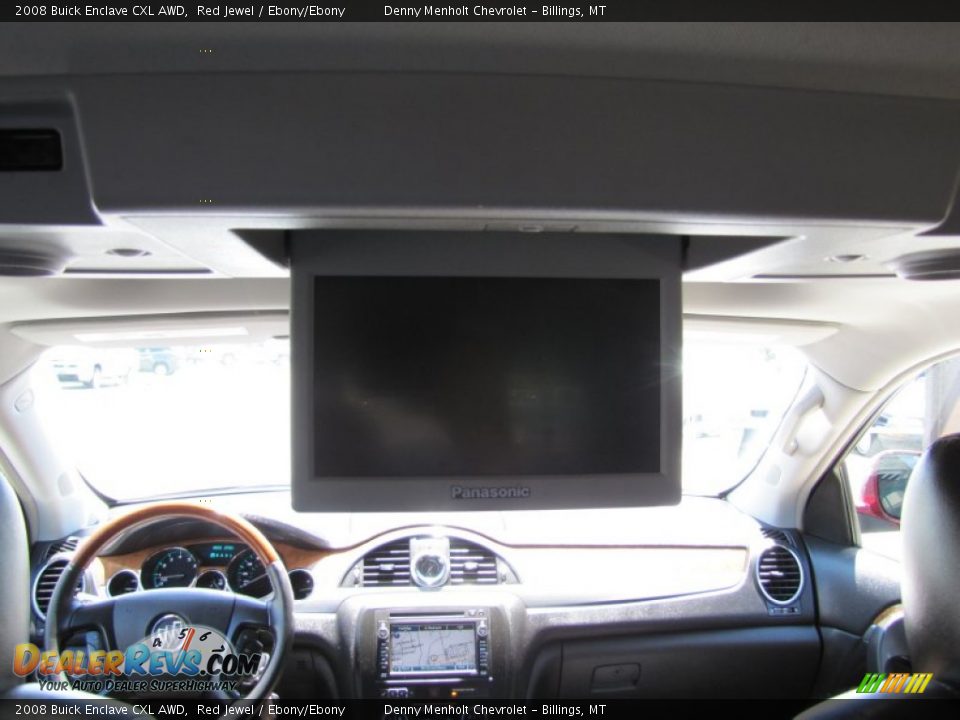 2008 Buick Enclave CXL AWD Red Jewel / Ebony/Ebony Photo #24