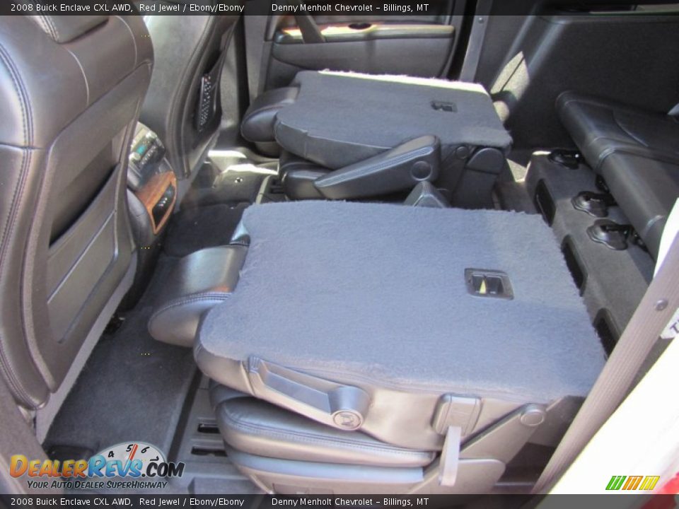 2008 Buick Enclave CXL AWD Red Jewel / Ebony/Ebony Photo #28