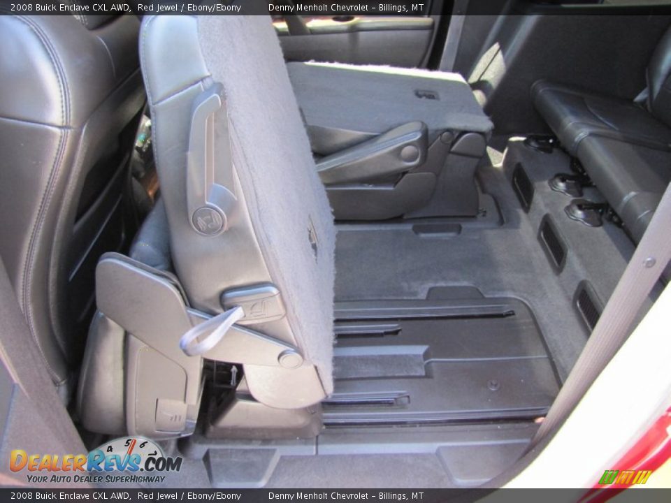 2008 Buick Enclave CXL AWD Red Jewel / Ebony/Ebony Photo #29