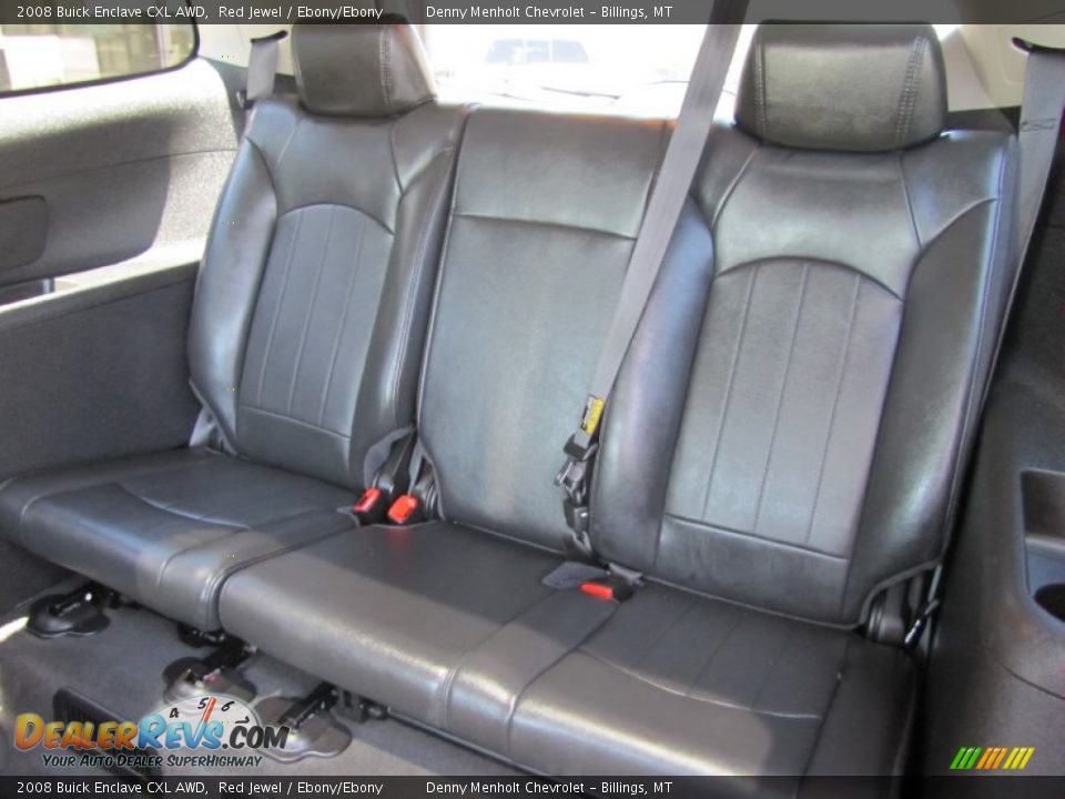 2008 Buick Enclave CXL AWD Red Jewel / Ebony/Ebony Photo #30
