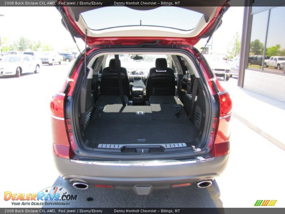 2008 Buick Enclave CXL AWD Red Jewel / Ebony/Ebony Photo #33