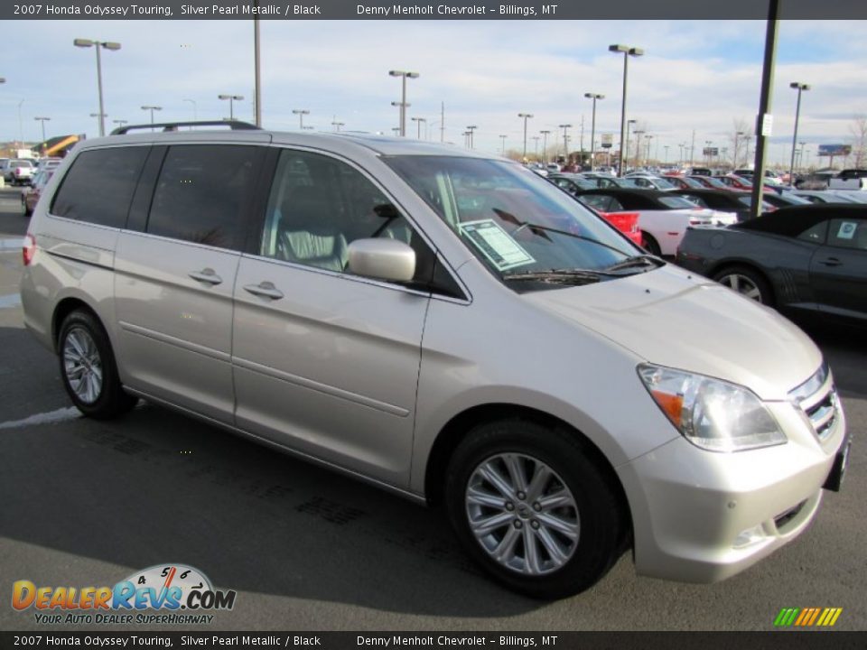 2007 Honda Odyssey Touring Silver Pearl Metallic / Black Photo #1