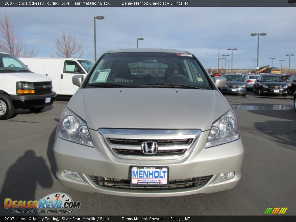 2007 Honda Odyssey Touring Silver Pearl Metallic / Black Photo #2