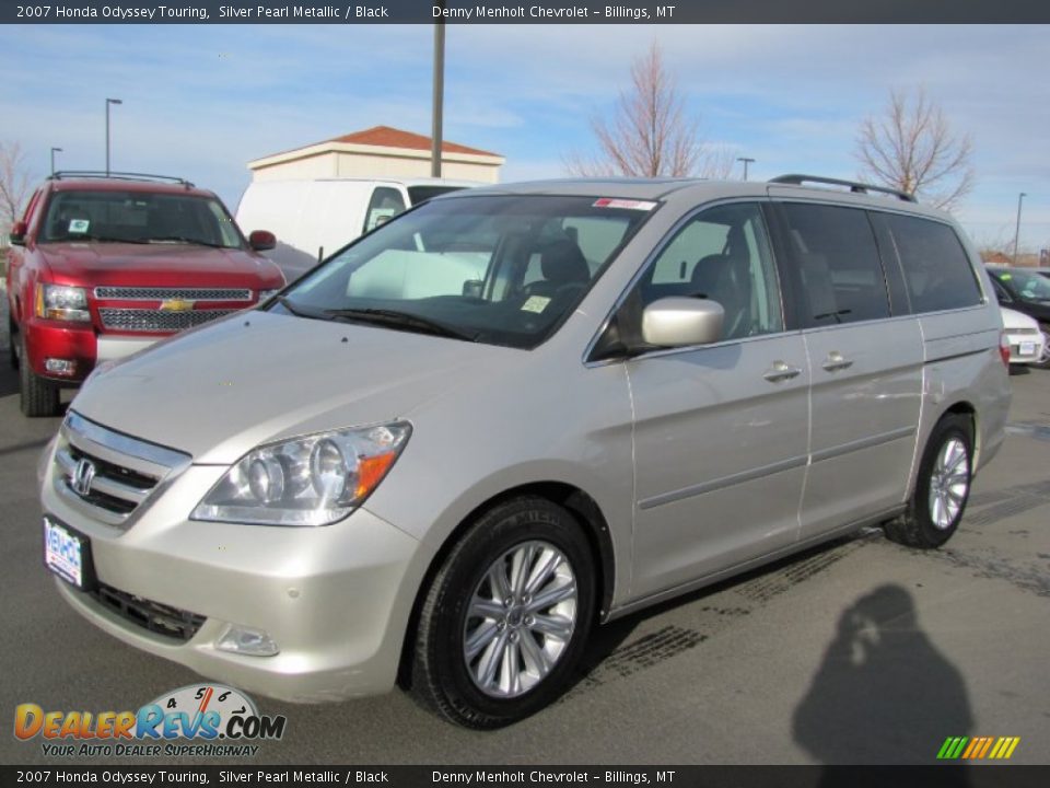 2007 Honda Odyssey Touring Silver Pearl Metallic / Black Photo #3