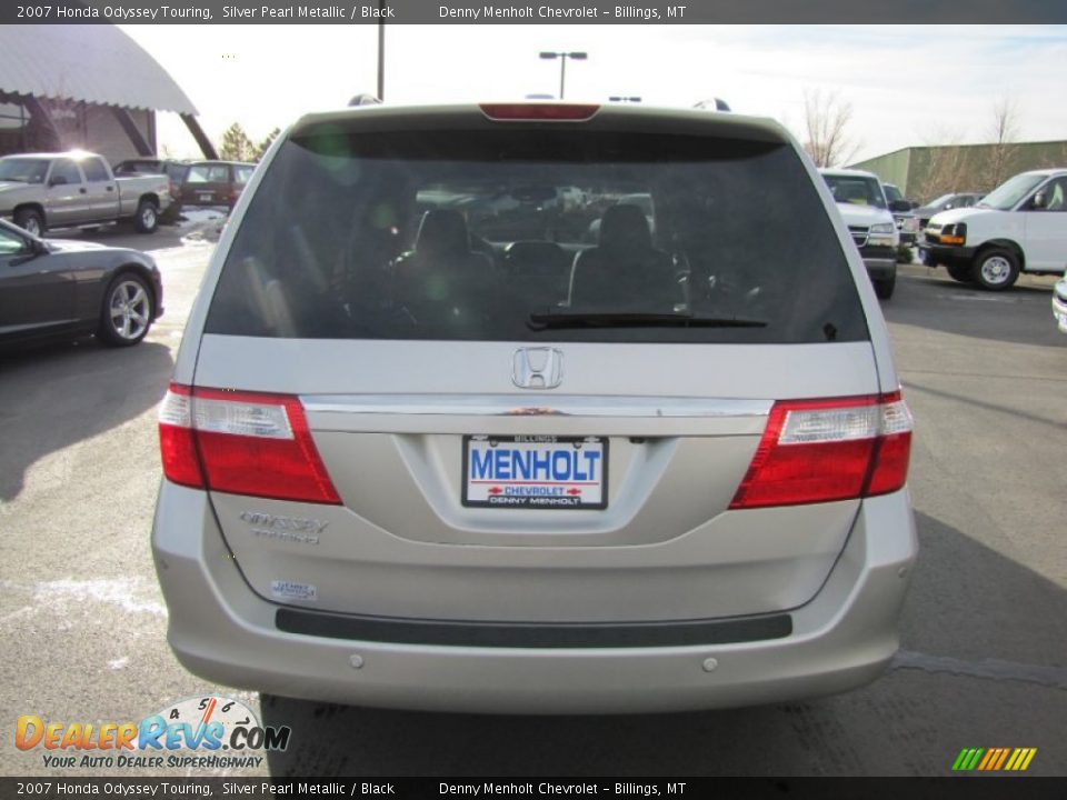 2007 Honda Odyssey Touring Silver Pearl Metallic / Black Photo #6