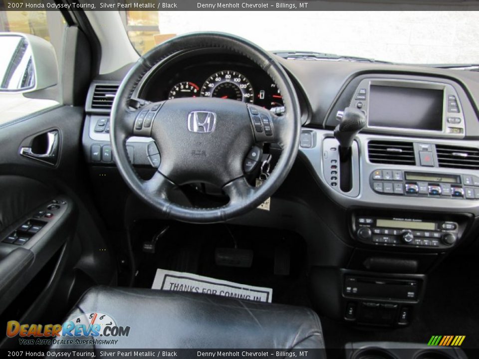 2007 Honda Odyssey Touring Silver Pearl Metallic / Black Photo #9
