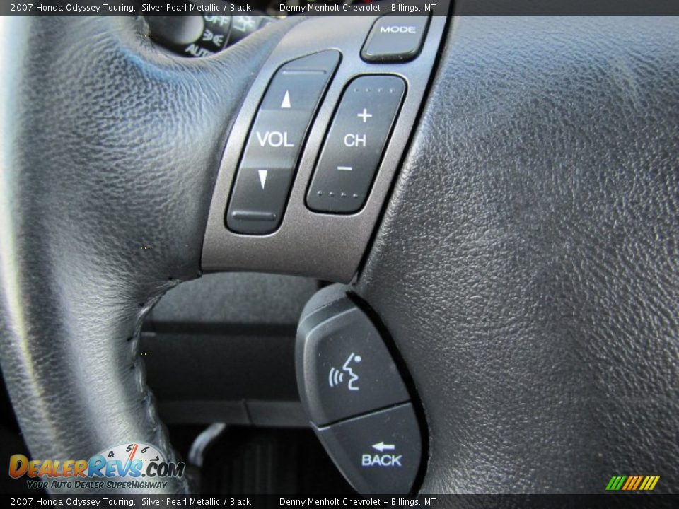 2007 Honda Odyssey Touring Silver Pearl Metallic / Black Photo #12