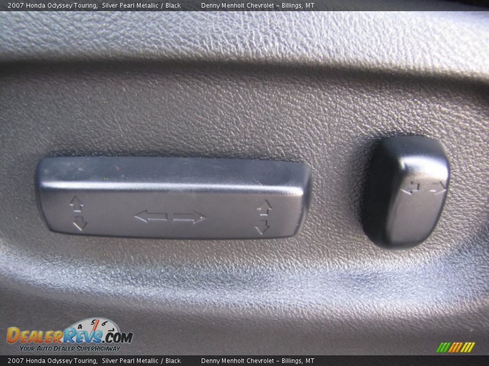 2007 Honda Odyssey Touring Silver Pearl Metallic / Black Photo #14