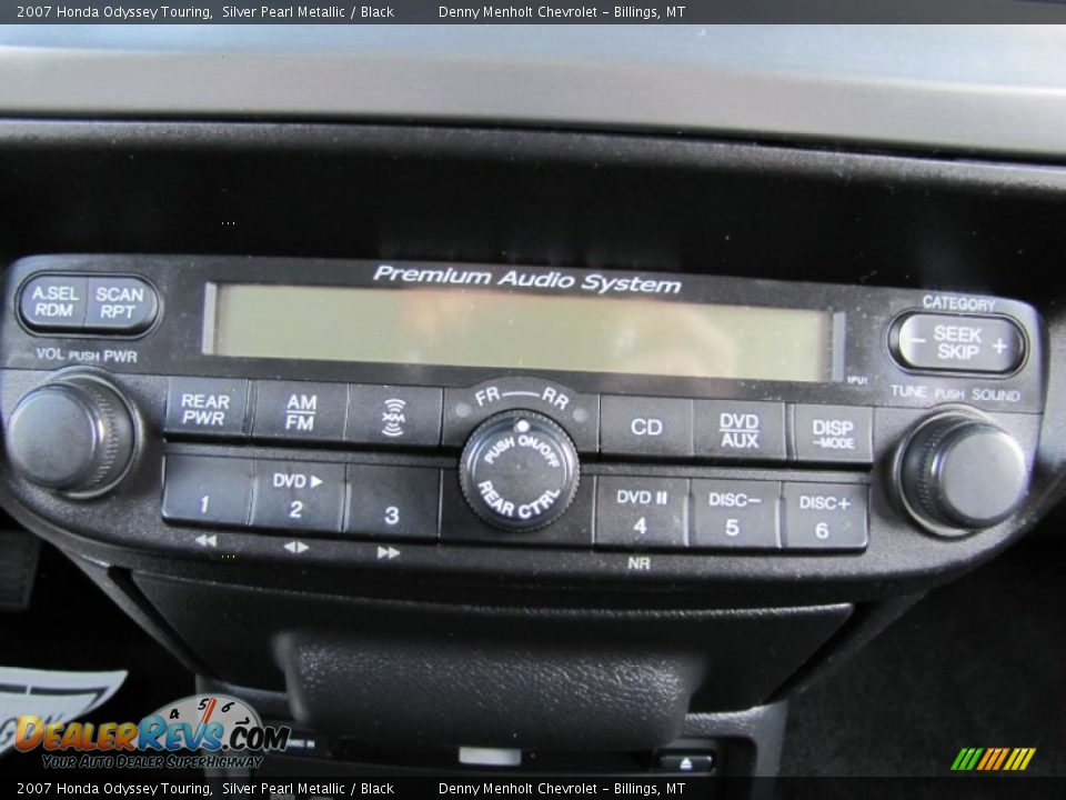 2007 Honda Odyssey Touring Silver Pearl Metallic / Black Photo #21