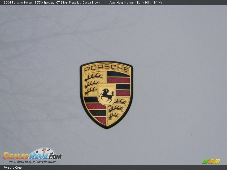 Porsche Crest - 2004 Porsche Boxster