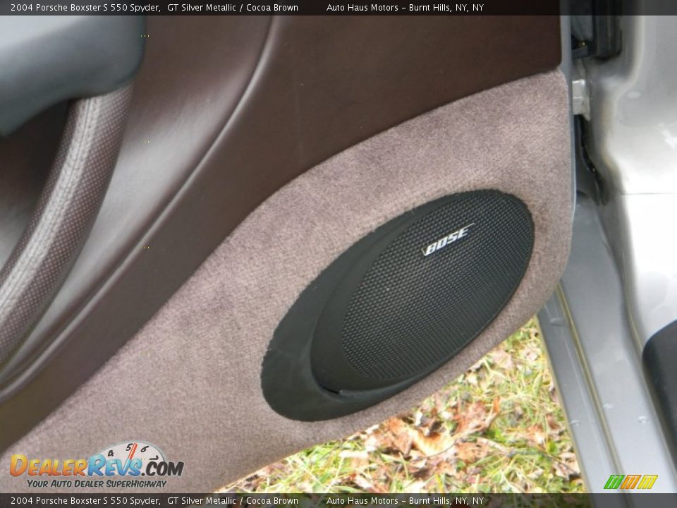 Audio System of 2004 Porsche Boxster S 550 Spyder Photo #17