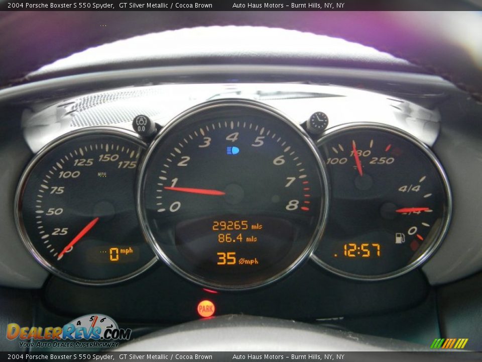 2004 Porsche Boxster S 550 Spyder Gauges Photo #18