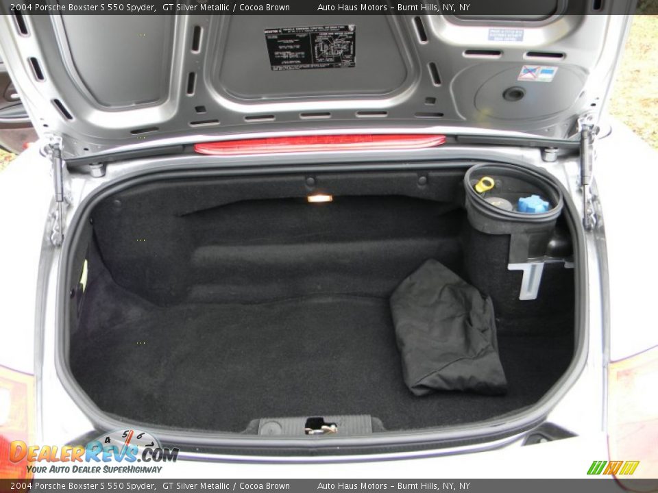 2004 Porsche Boxster S 550 Spyder Trunk Photo #33