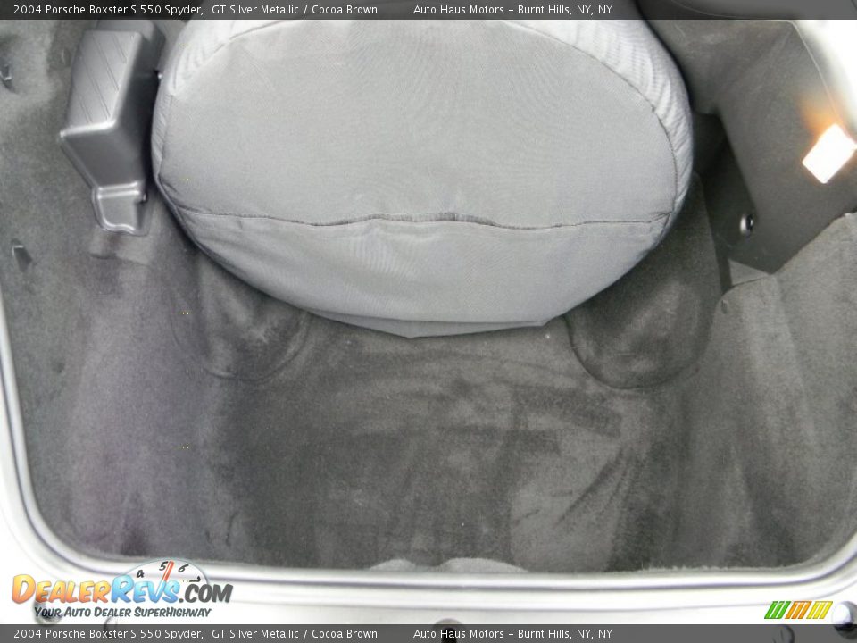 2004 Porsche Boxster S 550 Spyder Trunk Photo #35