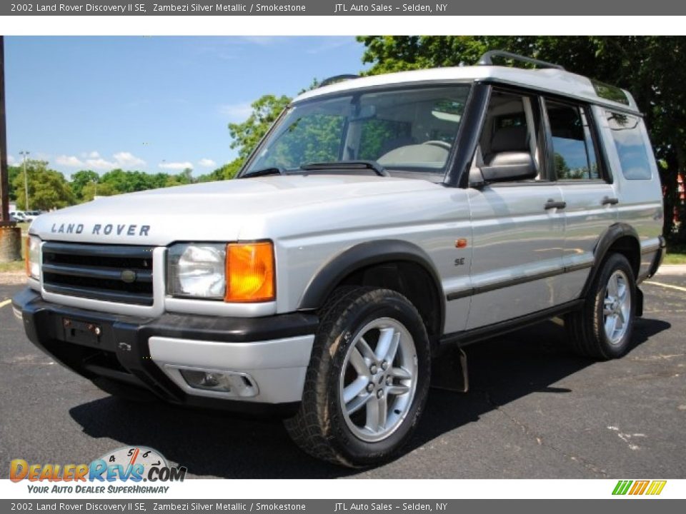 2002 Land Rover Discovery II SE Zambezi Silver Metallic / Smokestone Photo #1