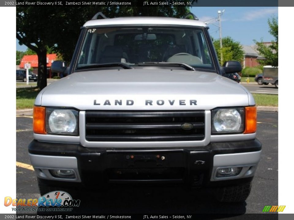 2002 Land Rover Discovery II SE Zambezi Silver Metallic / Smokestone Photo #2