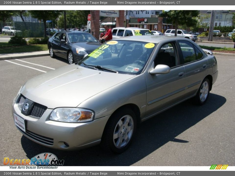 2006 Nissan Sentra 1.8 S Special Edition Radium Metallic / Taupe Beige Photo #1