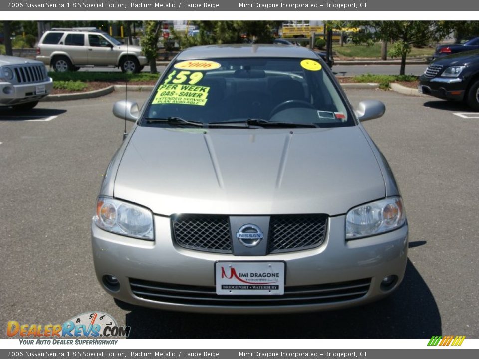 2006 Nissan Sentra 1.8 S Special Edition Radium Metallic / Taupe Beige Photo #2