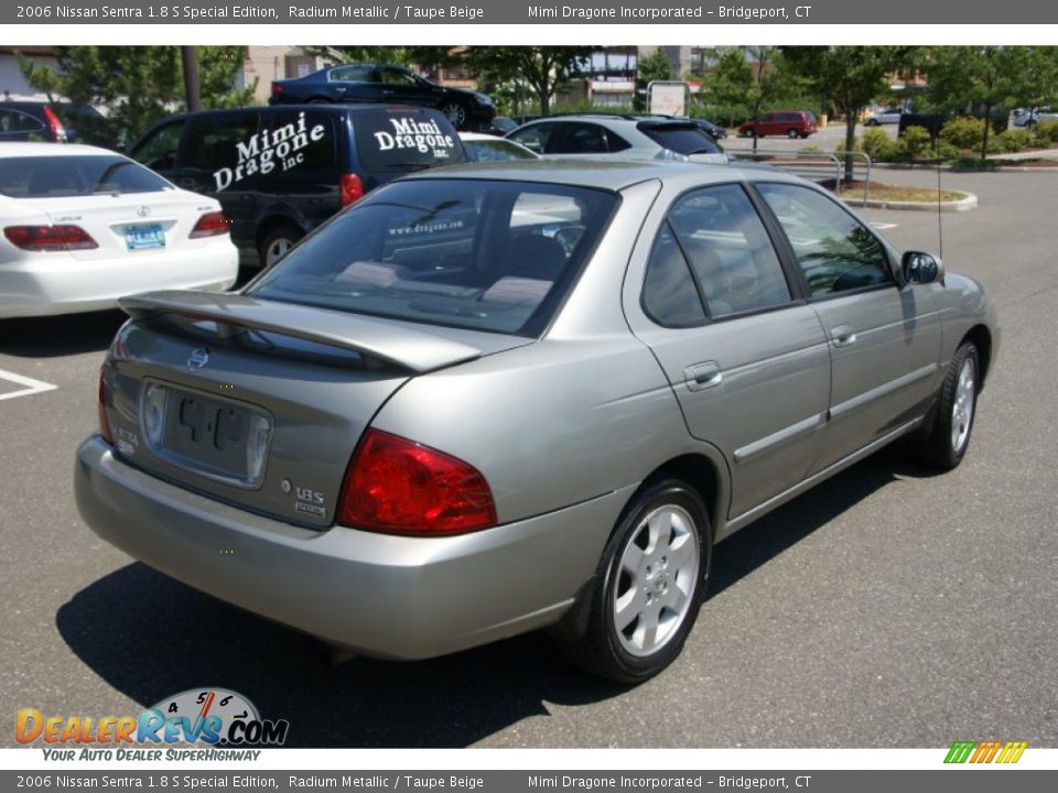 2006 Nissan Sentra 1.8 S Special Edition Radium Metallic / Taupe Beige Photo #5