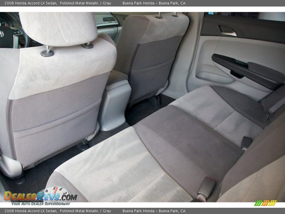 2008 Honda Accord LX Sedan Polished Metal Metallic / Gray Photo #15