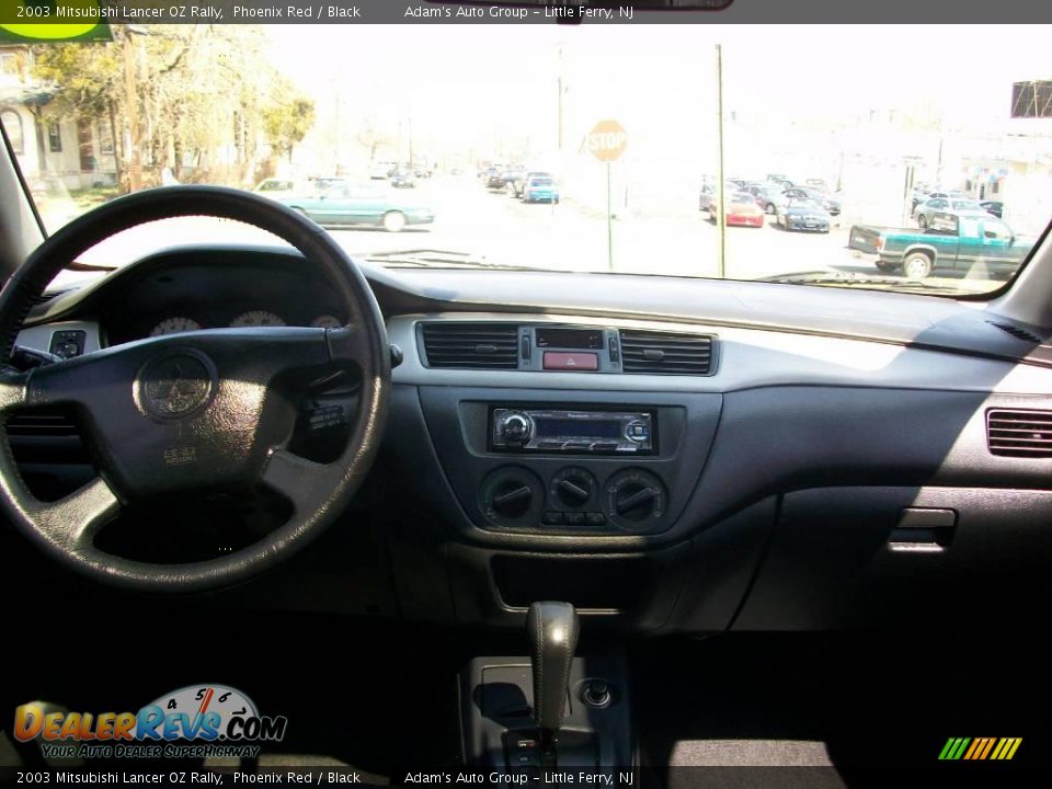 2003 Mitsubishi Lancer OZ Rally Phoenix Red / Black Photo #6