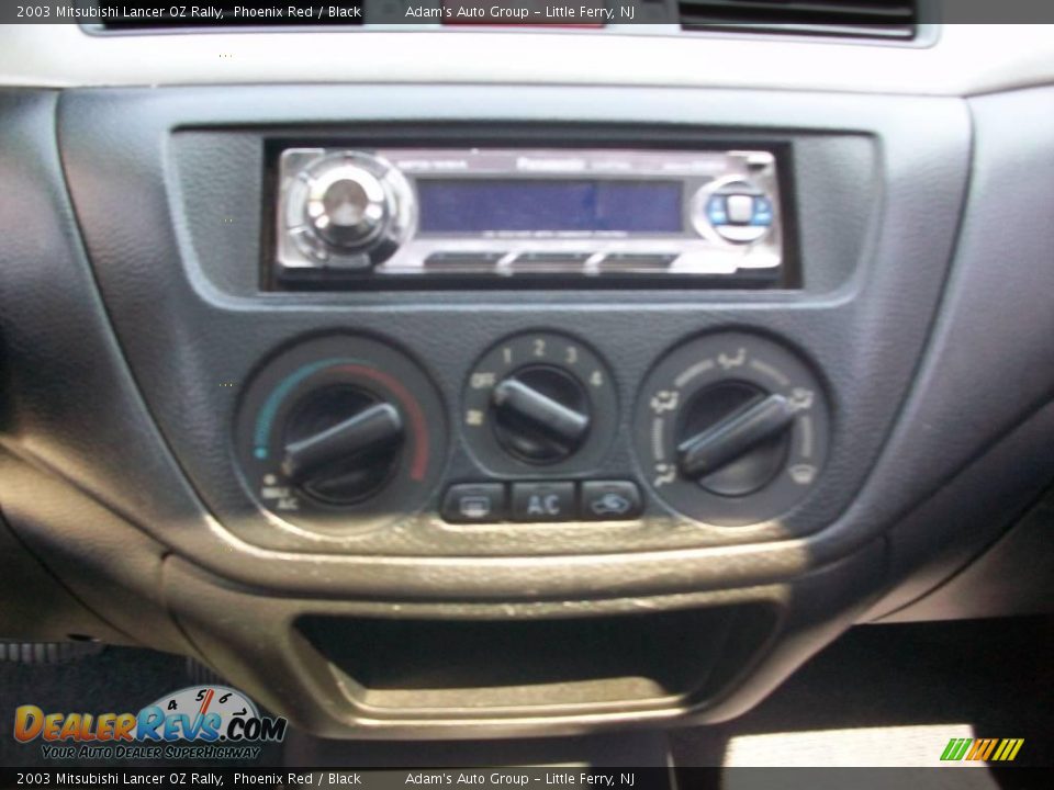 2003 Mitsubishi Lancer OZ Rally Phoenix Red / Black Photo #13