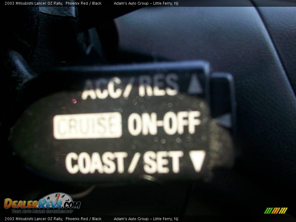 2003 Mitsubishi Lancer OZ Rally Phoenix Red / Black Photo #19