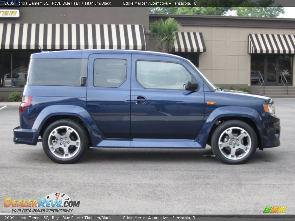 Royal Blue Pearl 2009 Honda Element SC Photo #5
