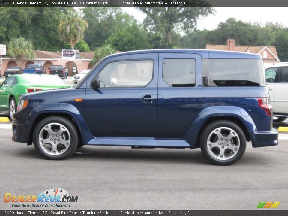 Royal Blue Pearl 2009 Honda Element SC Photo #11