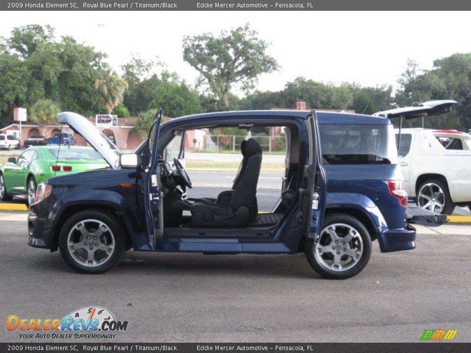 Titanium/Black Interior - 2009 Honda Element SC Photo #24
