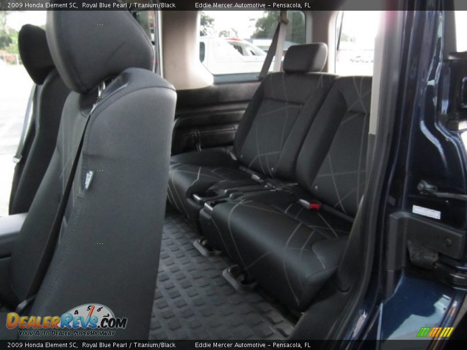 Titanium/Black Interior - 2009 Honda Element SC Photo #27