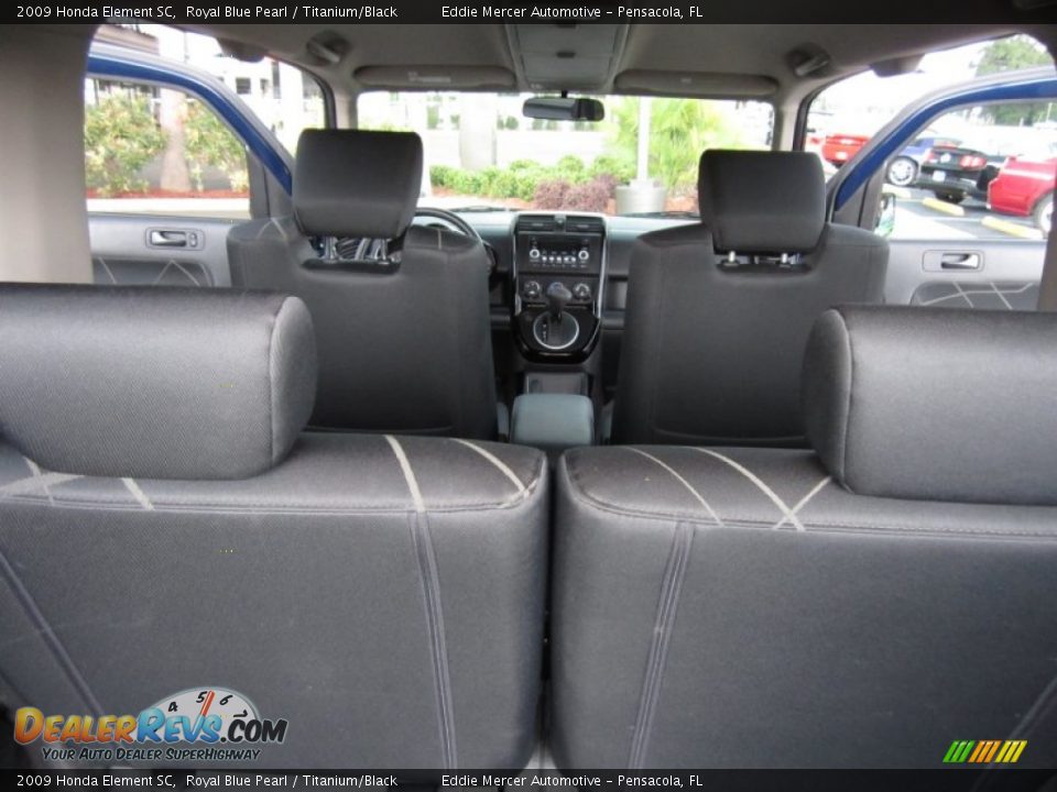 2009 Honda Element SC Royal Blue Pearl / Titanium/Black Photo #28