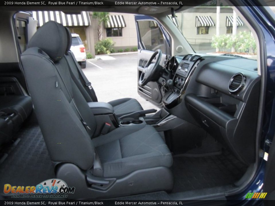 Titanium/Black Interior - 2009 Honda Element SC Photo #30