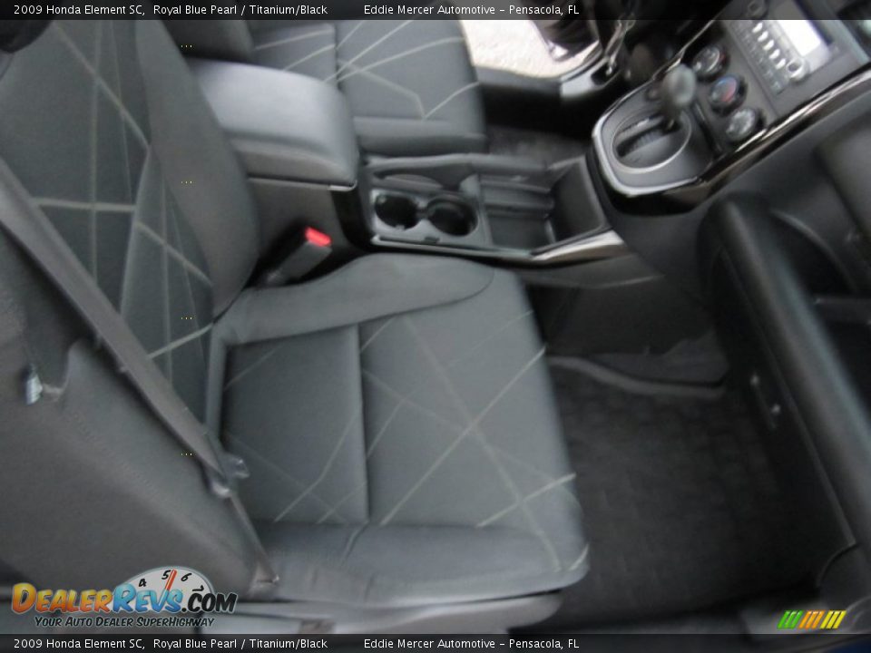 2009 Honda Element SC Royal Blue Pearl / Titanium/Black Photo #32