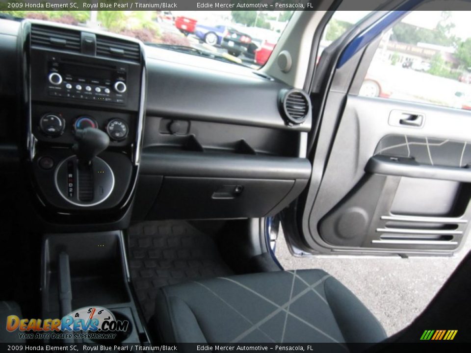 2009 Honda Element SC Royal Blue Pearl / Titanium/Black Photo #34